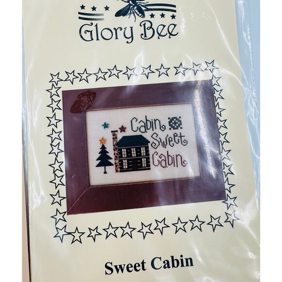 Mountain Winter Cabin Woods Retreat Cross Stitch Chart Pattern Mixed Lot Bear - Picture 4 of 9